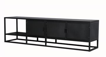 Tv bord i metal L180xH50xD40cm 